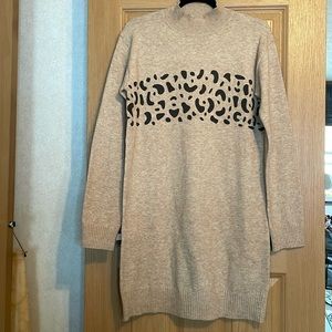 NWT Hem & Thread acrylic/polyester sweater dress, Size S